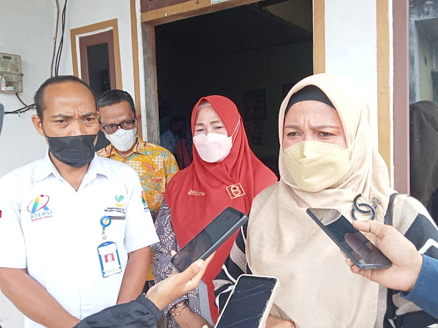 Dinsos Inhil Dengan sigap Tengani Belita Jantung Bocor bersama Kemenkes Riau