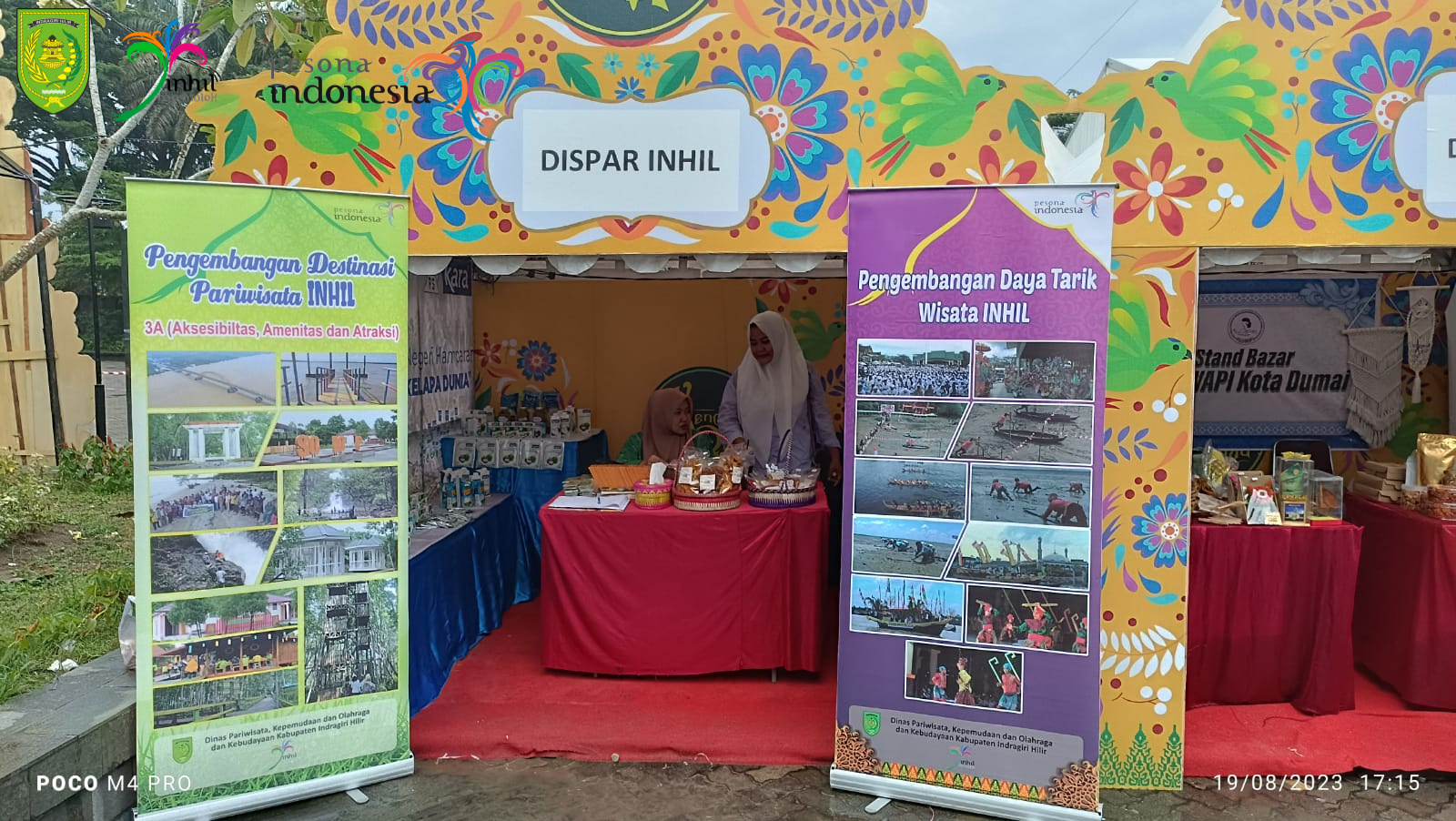 Disparporabud Inhil Ikut Berpartisipasi Dalam Keduri Riau Tahun 2023 di Pekanbaru