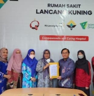 Kadinkes Inhil Gelar MOU dengan RS Lancang Kuning