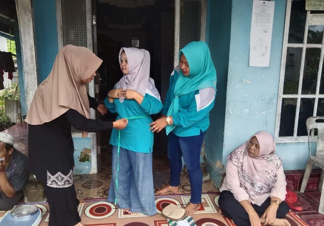 Dinkes inhil Gelar Posbindu di Masyarakat dengan Puskesmas