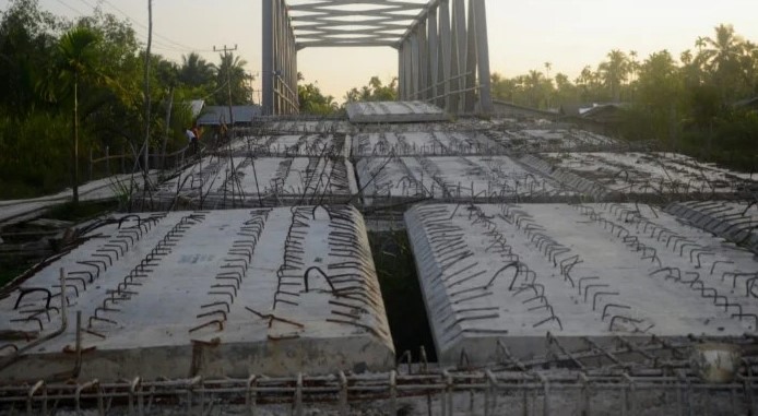 H. Muhammad Wardan Sampaikan Upaya Penyelesaiannya Jembatan Pulau Kecil