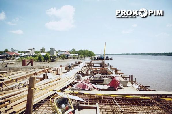 Bupati HM Wardan Resmikan Pembangunan Fasilitas Pelabuhan Kuala Gaung