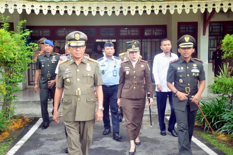 Bupati Inhil  Pimpin  Upacara Peringatan HUT Satpol PP Ke - 73