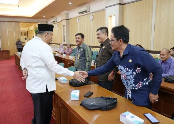 Pemkab Inhil Melakukan Rapat Evaluasi Ranperda RTRW 2023 - 2043 Bersama Pemprov Riau