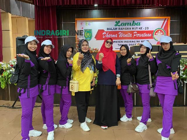 Diskop dan UKM Inhil Kirim Utusan Ikuti Berbagai Lomba Meriahkan HUT DWP