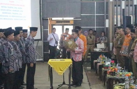 Bupati Inhil H. Muhammad Wardan Hadiri Pelantikan K3SD Kabupaten Inhil