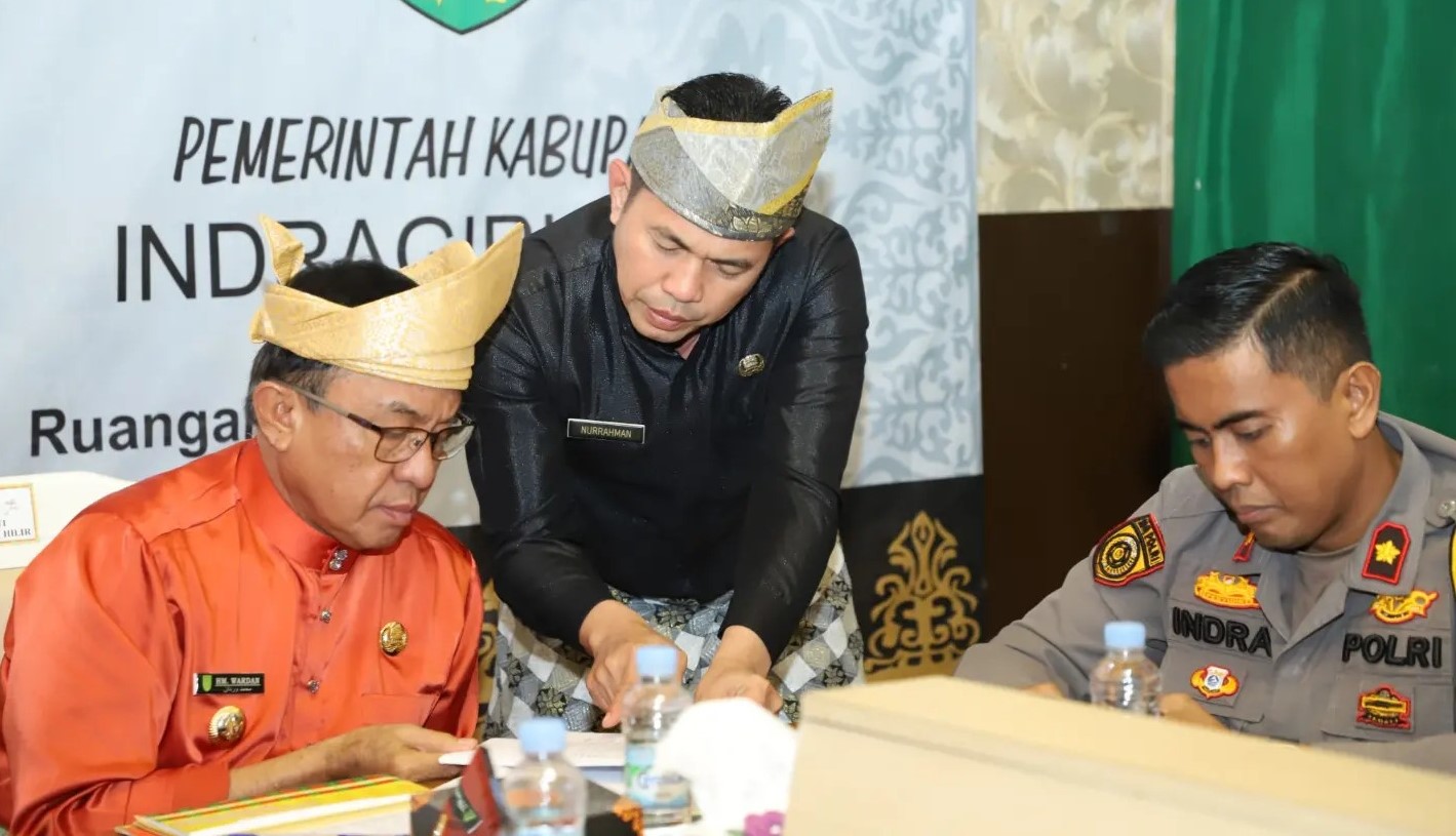 Pemkab Inhil Mengikuti Rakor Percepatan Penandatanganan NPHD 2024 Se - Prov Riau