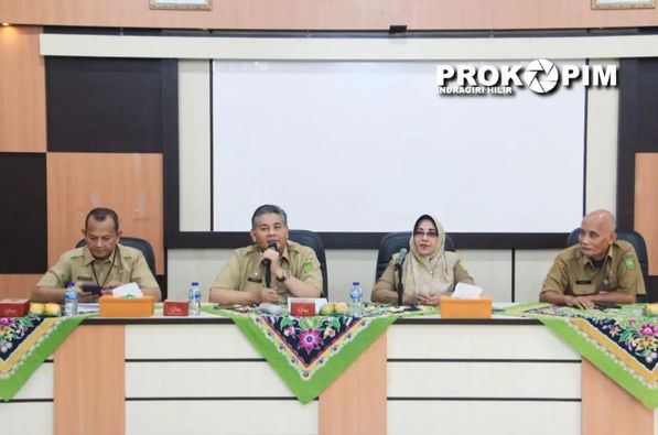Temu Ramah Bupati Inhil dengan Tim Inspektorat Prov. Riau