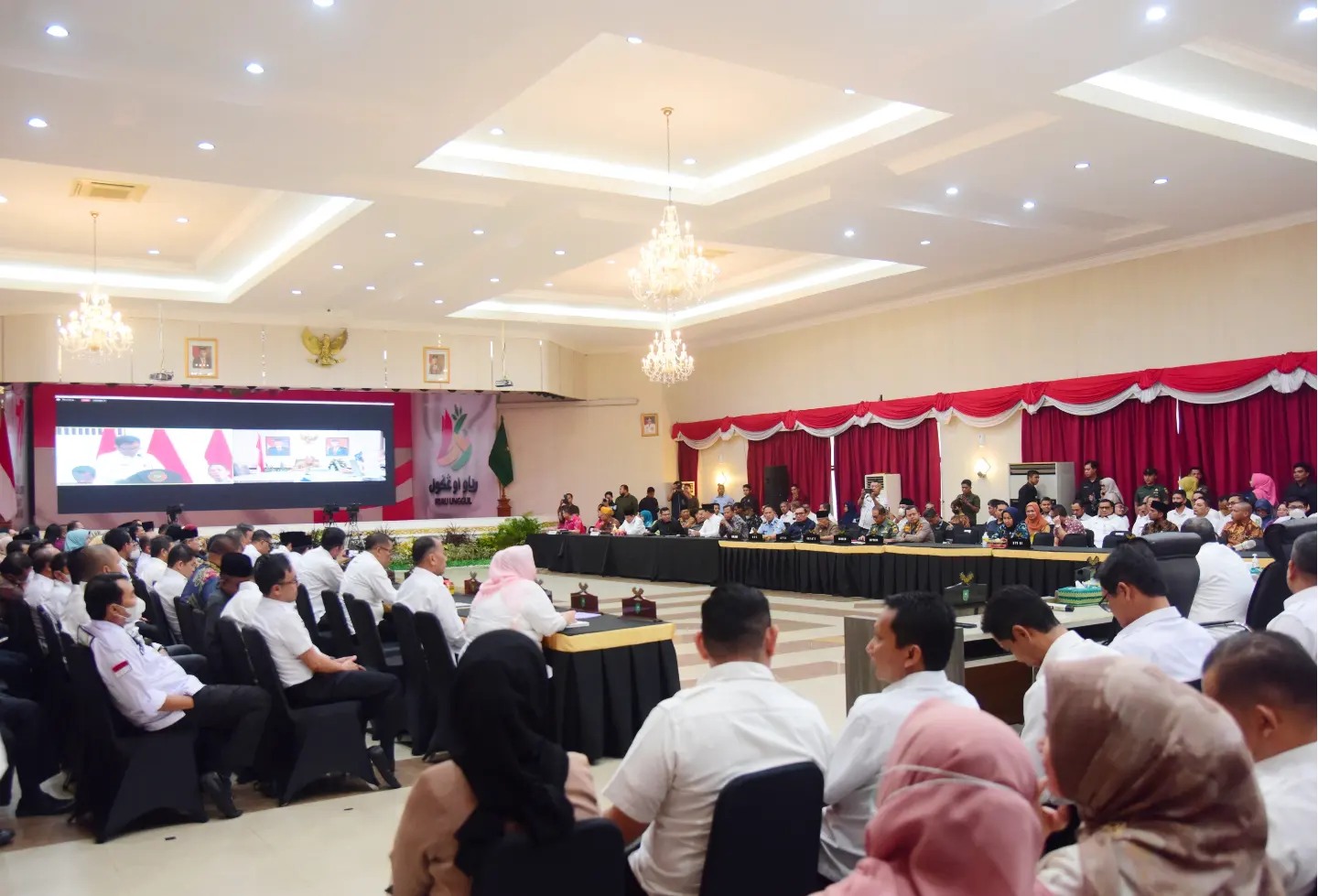 Pemkab Inhil Mengikuti Musrenbang RKPD Provinsi Riau TH 2024