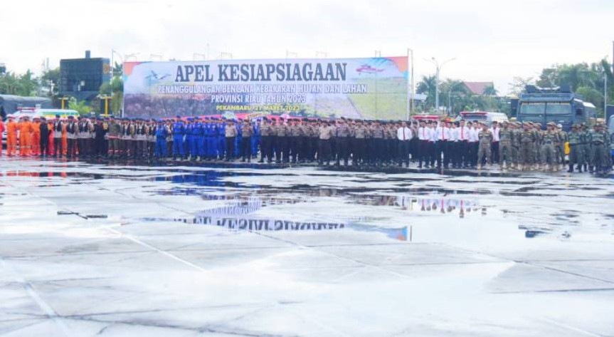 Ikut Dukung dan Berpartisipasi Tangani Karhutla, Pemda Inhil Terima Penghargaan Dari Pemprov Riau