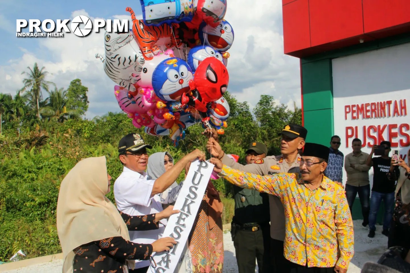 Terus Tingkatkan Layanan Kesehatan, Bupati H.M Wardan  Resmikan Gedung Baru Puskesmas Kecamatan Kempas